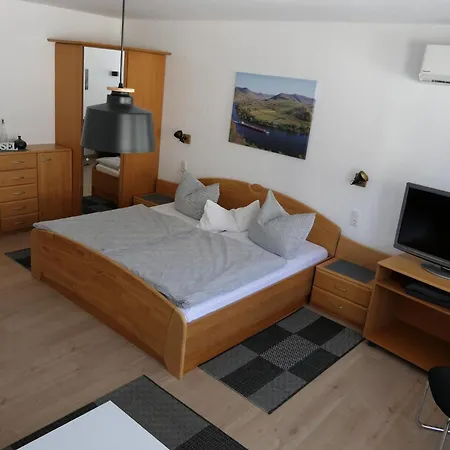 Komfort Appartement, Balkon Mit Moselblick